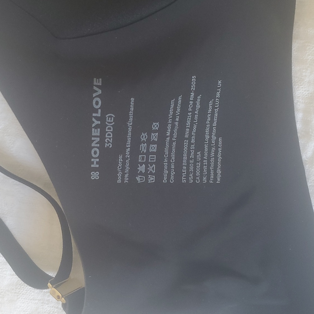 NWOT HONEYLOVE CLOUD EMBRACE WIRELESS CONTOUR T-SHIRT BRA - Picture 8 of 8